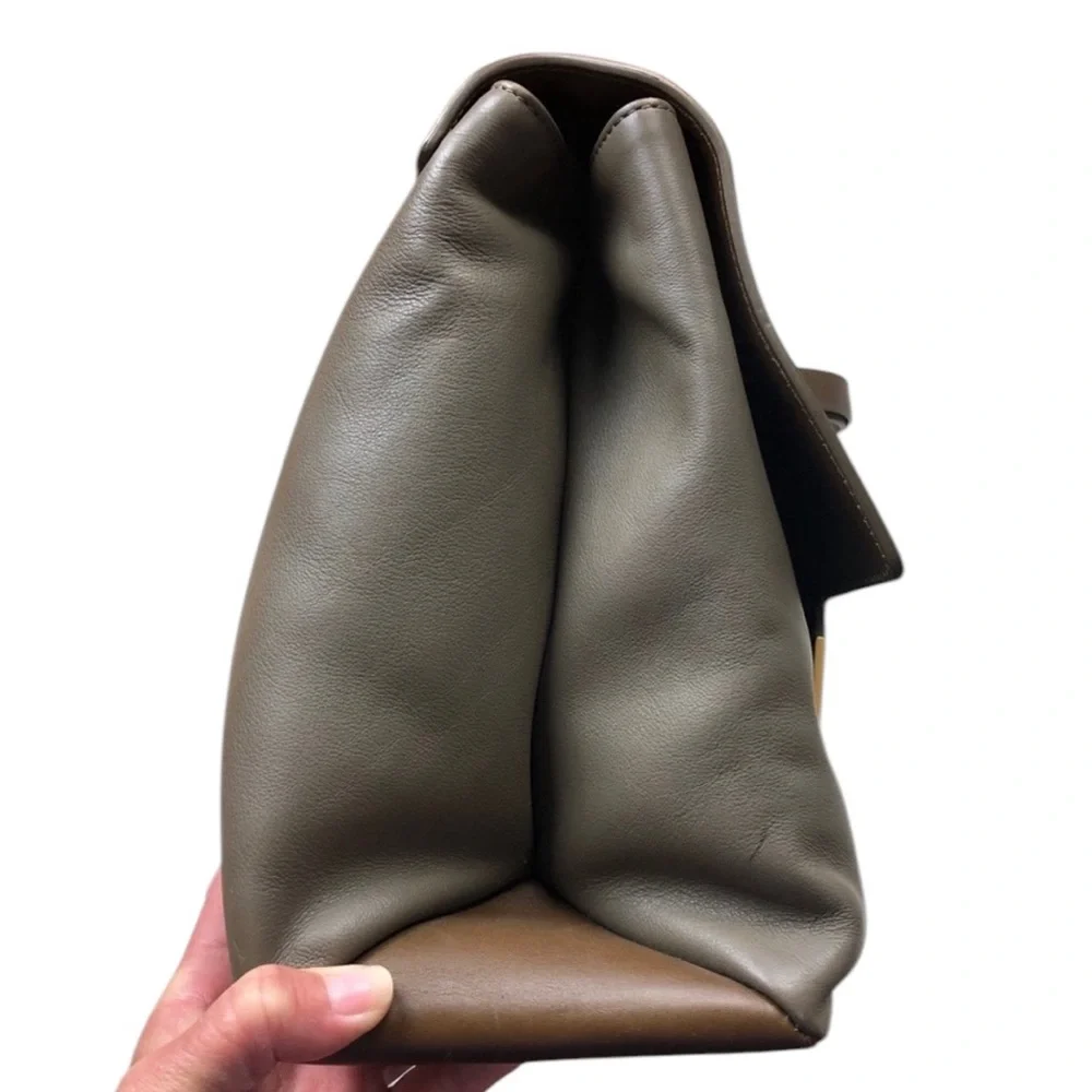 Lanvin | NWT Vintage Deadstock Miss Sartorial Calfskin Bag Taupe/Brown